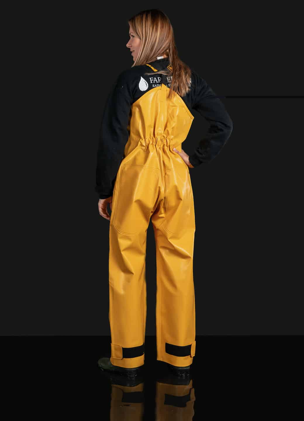 Regnbyxa regnbyxor Arbetsbyxor bibipants rainpants Galon regnkläder regnställ