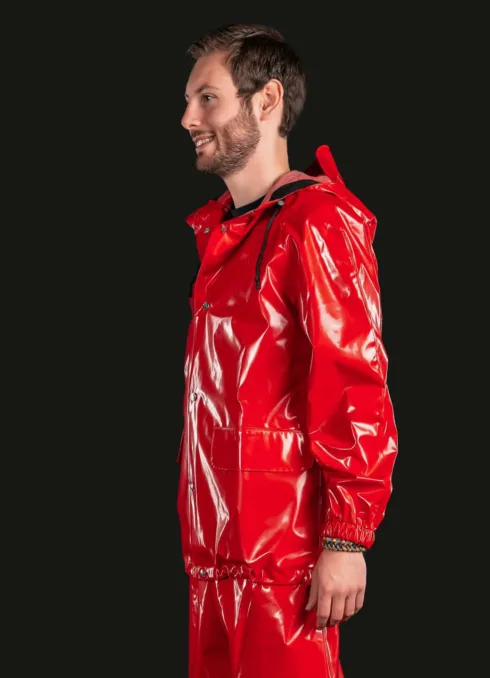 DSC9741-1 Regnjacka arbetskläder Rainjacket Raincoat Workwear Galon regnställ regnkläder
