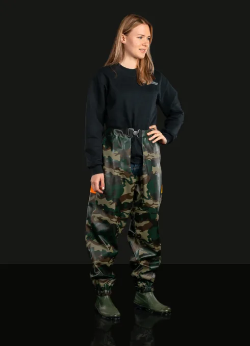 Regnbyxor waistenpants regnkläder regnställ galon rainwear rainpants huntingpants