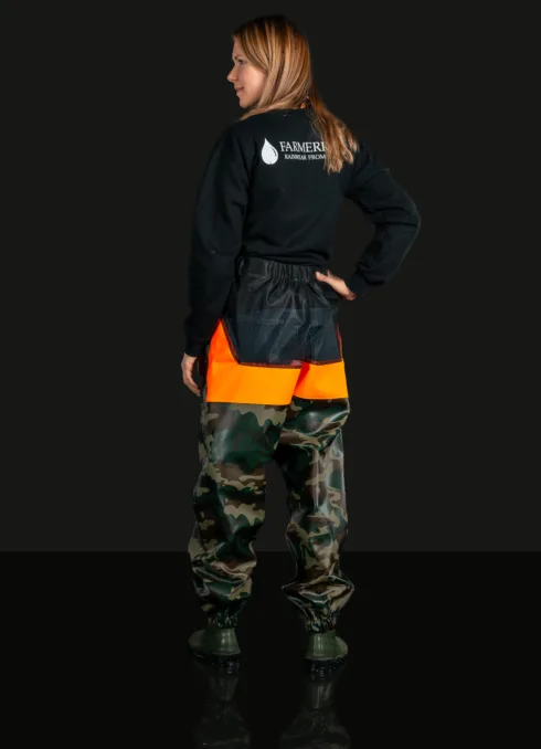 Regnbyxor waistenpants regnkläder regnställ galon rainwear rainpants huntingpants