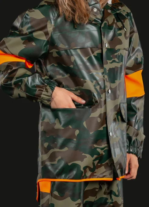 Regnjacka arbetskläder Rainjacket Raincoat Workwear Galon regnställ regnkläder